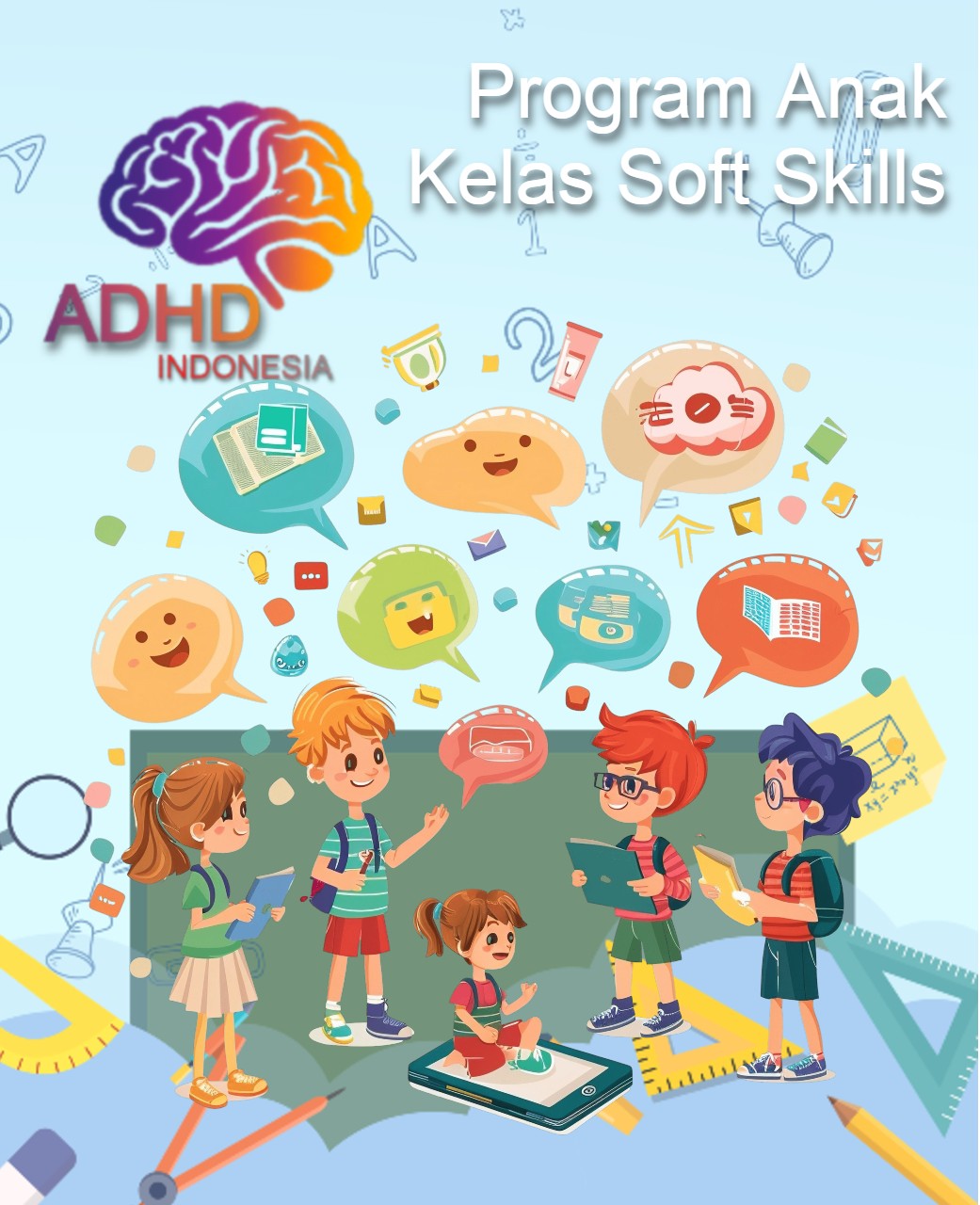 Program ADHD Indonesia Kabupaten Maluku Barat Daya Kelas Soft Skills Anak ADHD